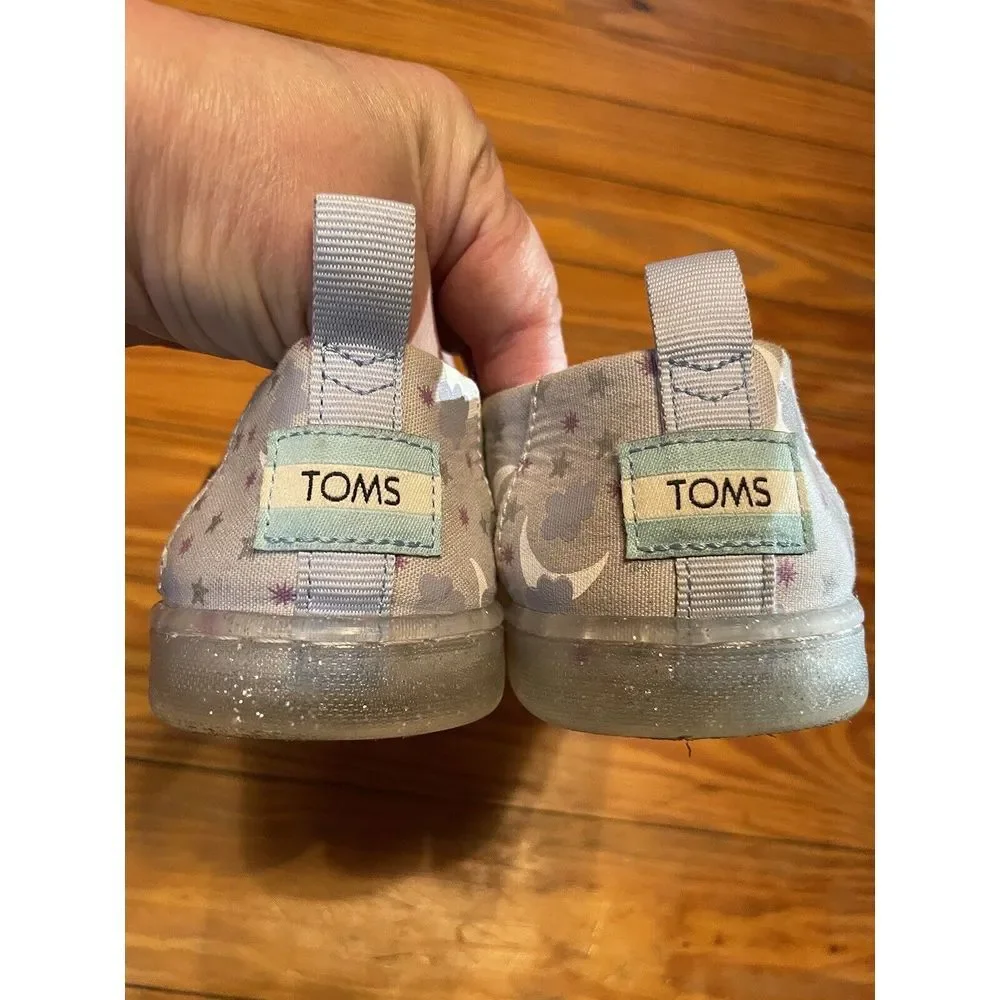 Toms Arctic Ice Foil Starry Sky Print Girls Size‎ 3